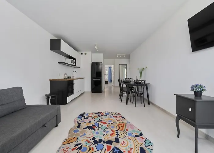 Spacious Dmowskiego By The River With Parking & Balcony By Renters