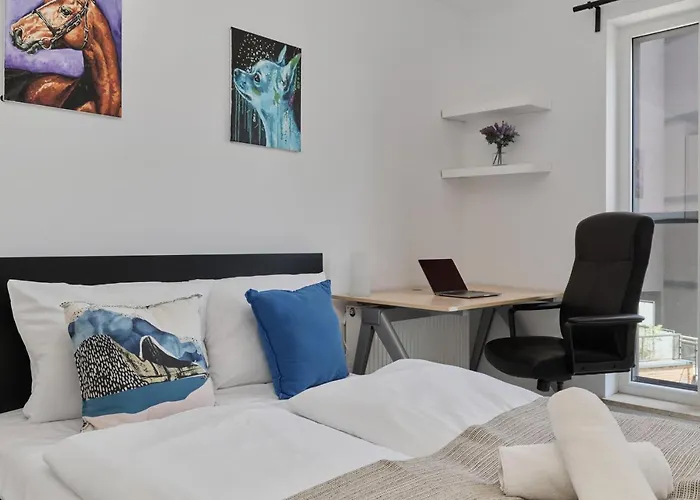 Spacious Dmowskiego By The River With Parking & Balcony By Renters Apartment *